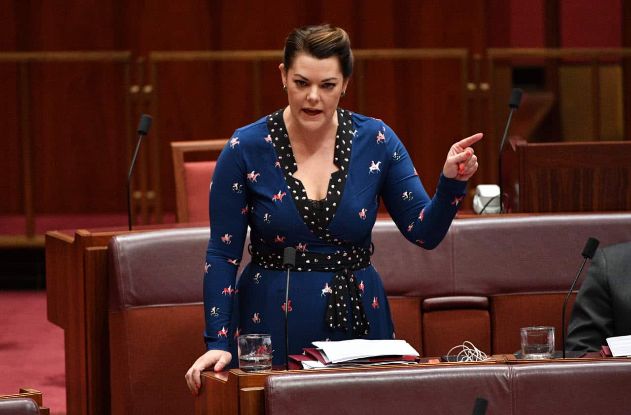 Greens Senator Sarah Hanson-Young