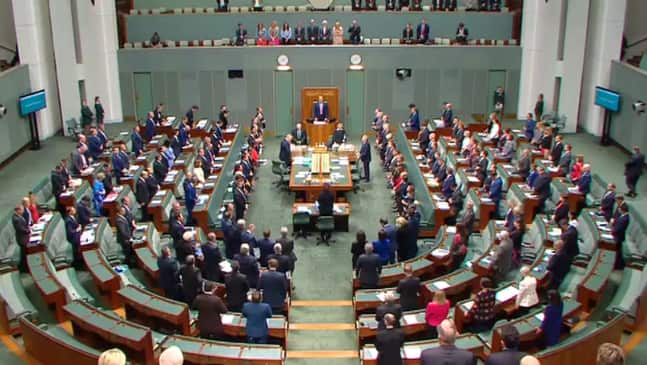 MPs hold a moment of silence in memory of Bonita Mabo.