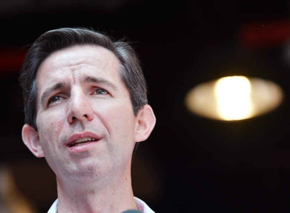 "Those different life experiences could shake up Australia's schools": Simon Birmingham.