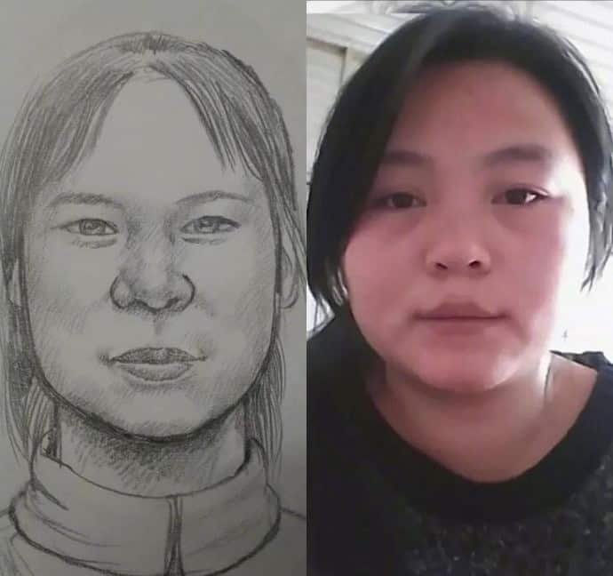 Kang Ying could not deny the similarities between the sketch and her face.  