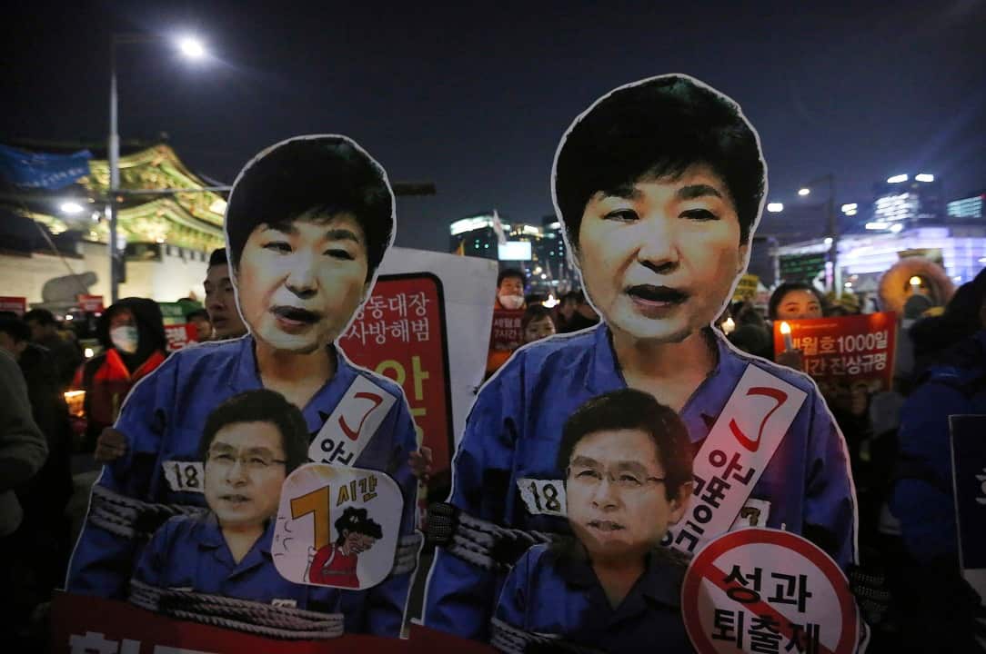 South Korea anti-Park rally