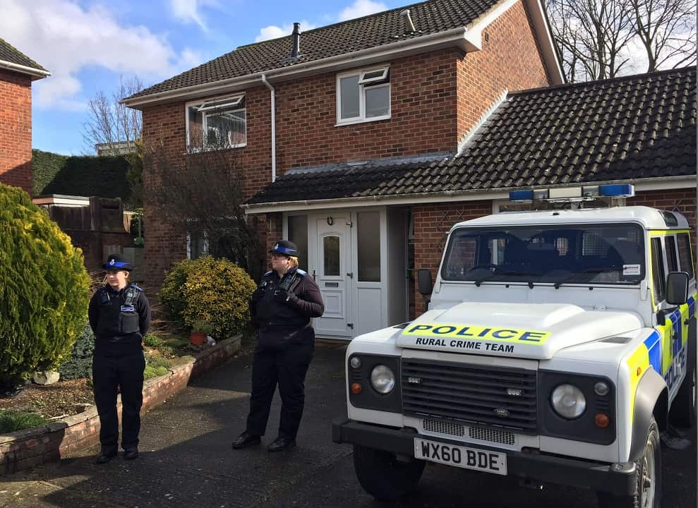 (File photo) The home where Yulia Skripal lived with her father the former Russian double agent, Sergei Skripal.
