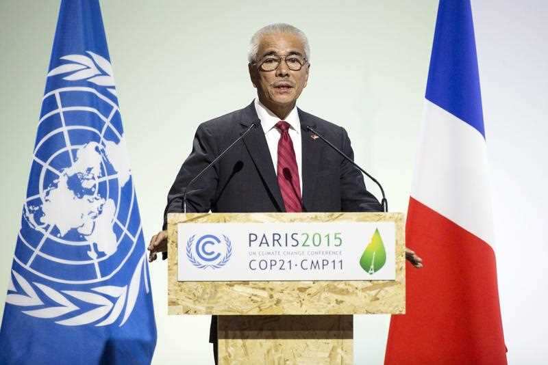 Kiribati President Anote Tong.