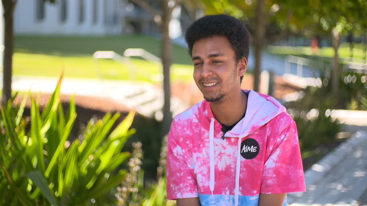 University student Nabil Feki is among AIME's mentors.