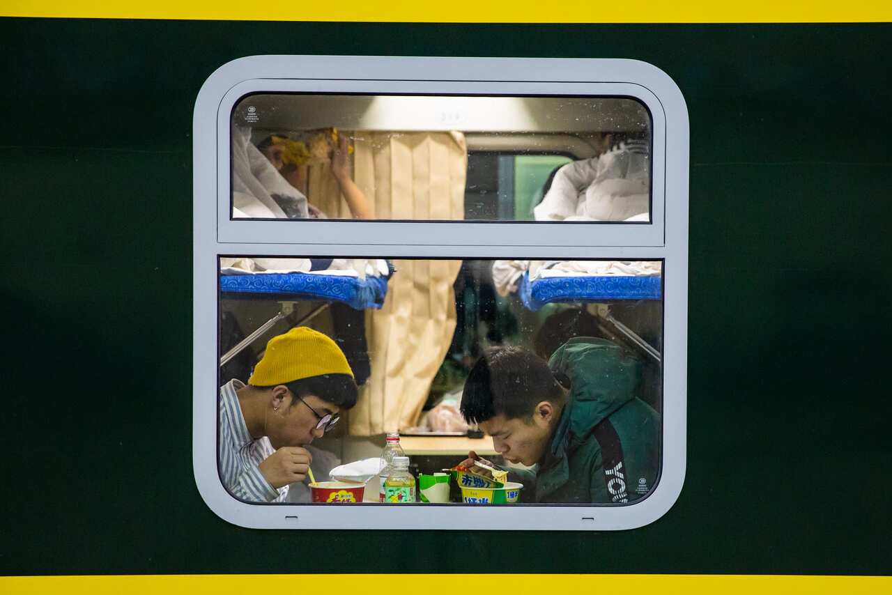 For some, the train journey home can take as long as 32-hours.