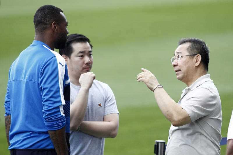 A shot earlier this year of Vichai Srivaddhanaprabha, during a training session.