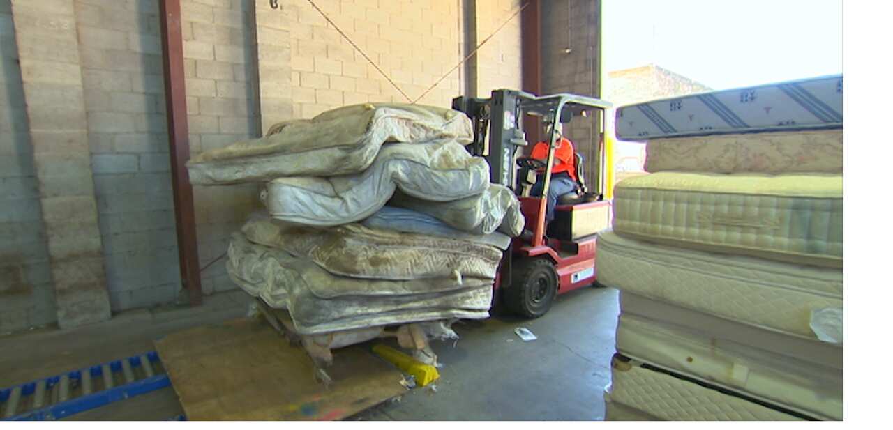 1.2 million mattresses enter landfill in Australia every year.