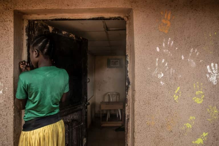 A 12-year-old girl who fled the Boko Haram insurgency to join Pastor Solomon Folorunsho's camp. She left the camp earlier this year and lives with her family.