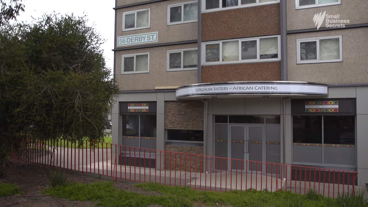 The Sorghum Sisters' location is on the ground floor of an unassuming housing commission flat in Melbourne.