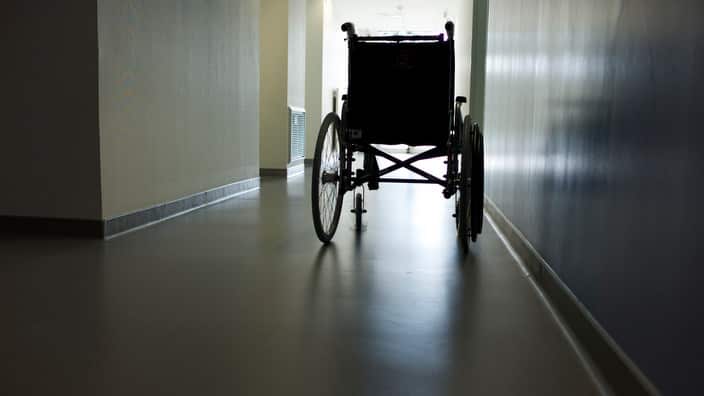 Spinal cord injuries occur when the bones of the spine damage the cord, interrupting the nerves that carry messages from the brain to various parts of the body.