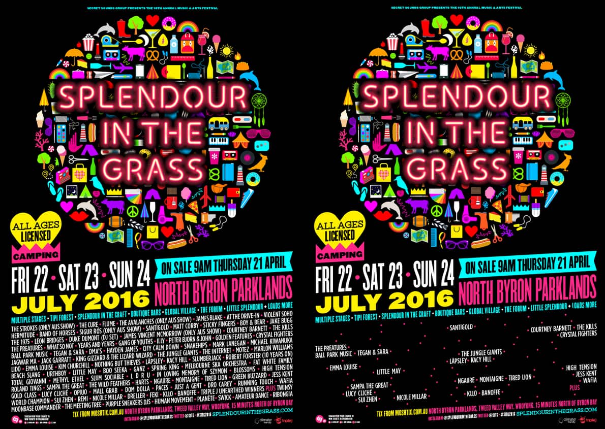 Splendour in the Grass line-up