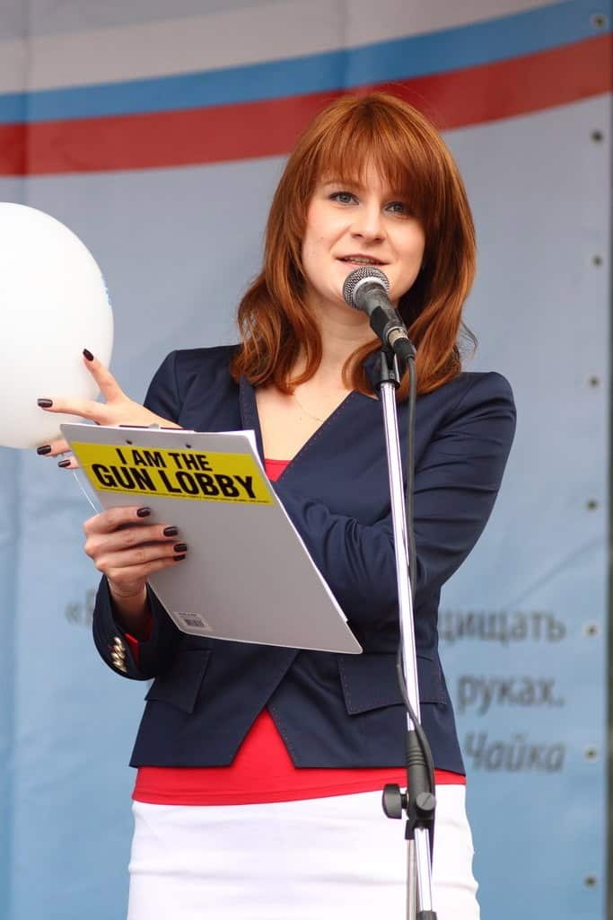 Butina was released from prison after serving most of her 18 months in prison for trying to infiltrate political groups in the US.
