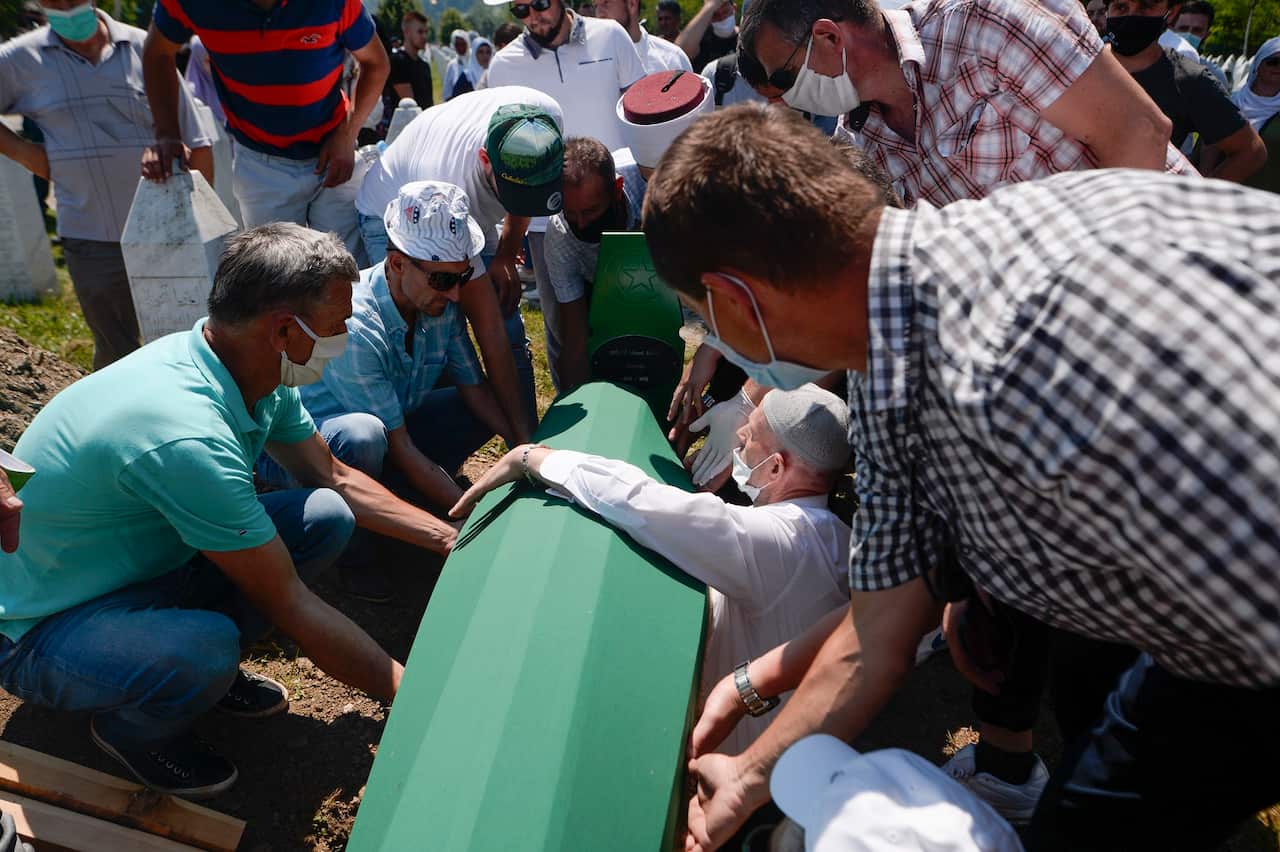 Mourners gathered at the eastern Bosnian town of Srebrenica for the 25th anniversary of the country's worst carnage during the 1992-95 war.
