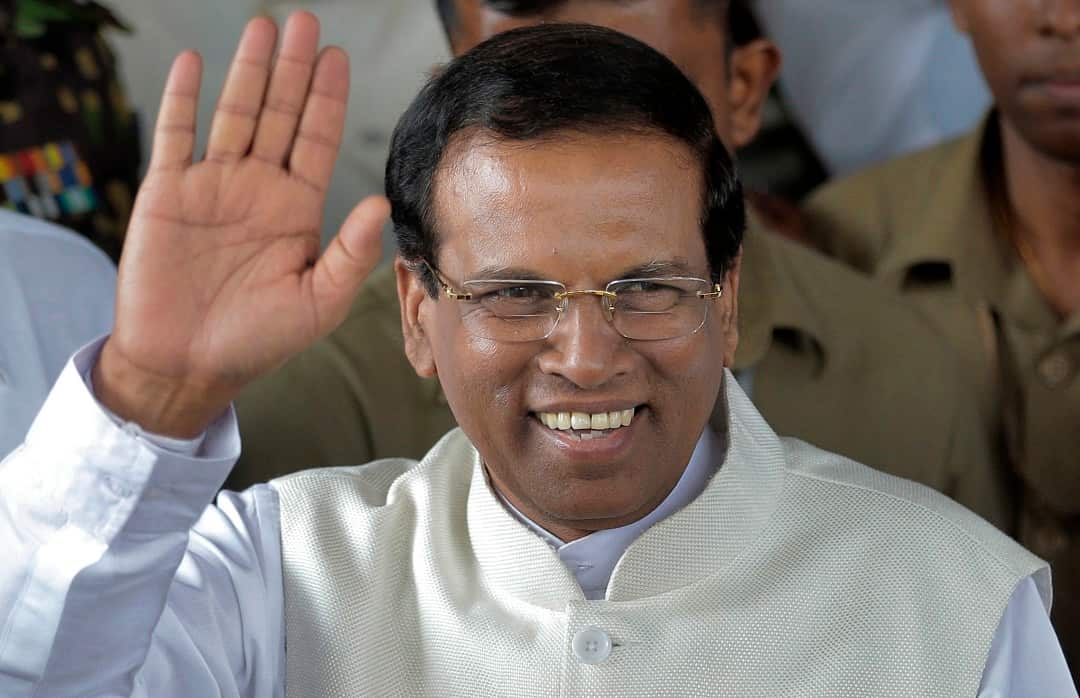 Sri Lanka's President Maithripala Sirisena is believed to have been behind a failed attempt to impeach Wickremesinghe in April. 