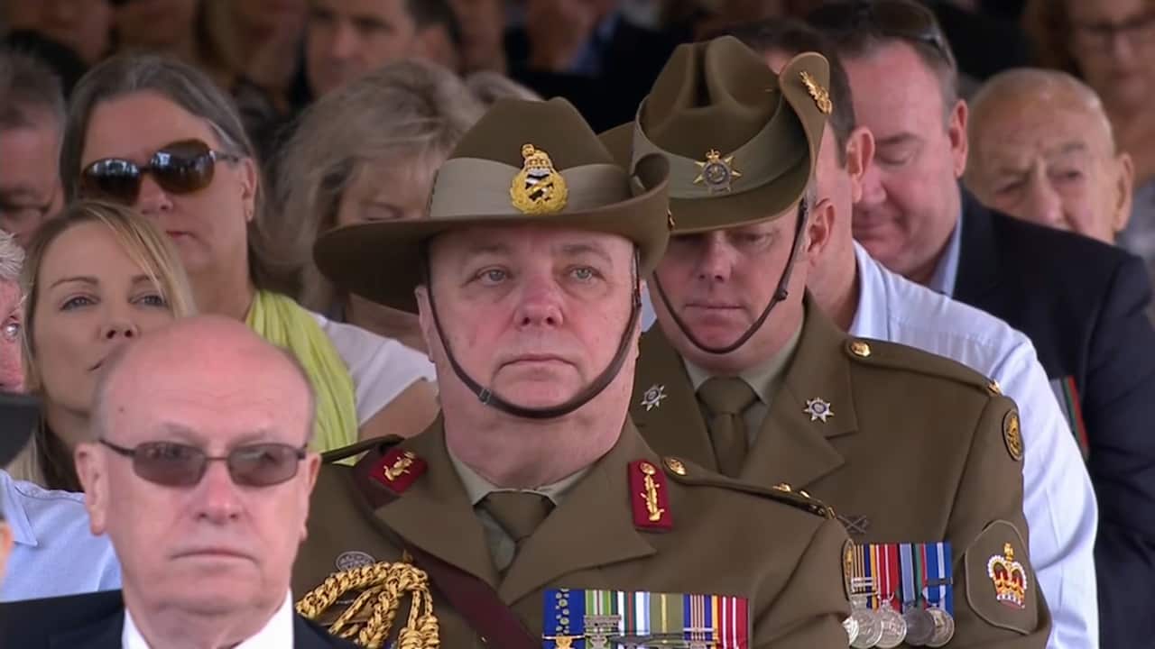 Australian defence personnel who served in the Rwanda peacekeeping mission in the 1990s have been honoured at a service in Canberra.