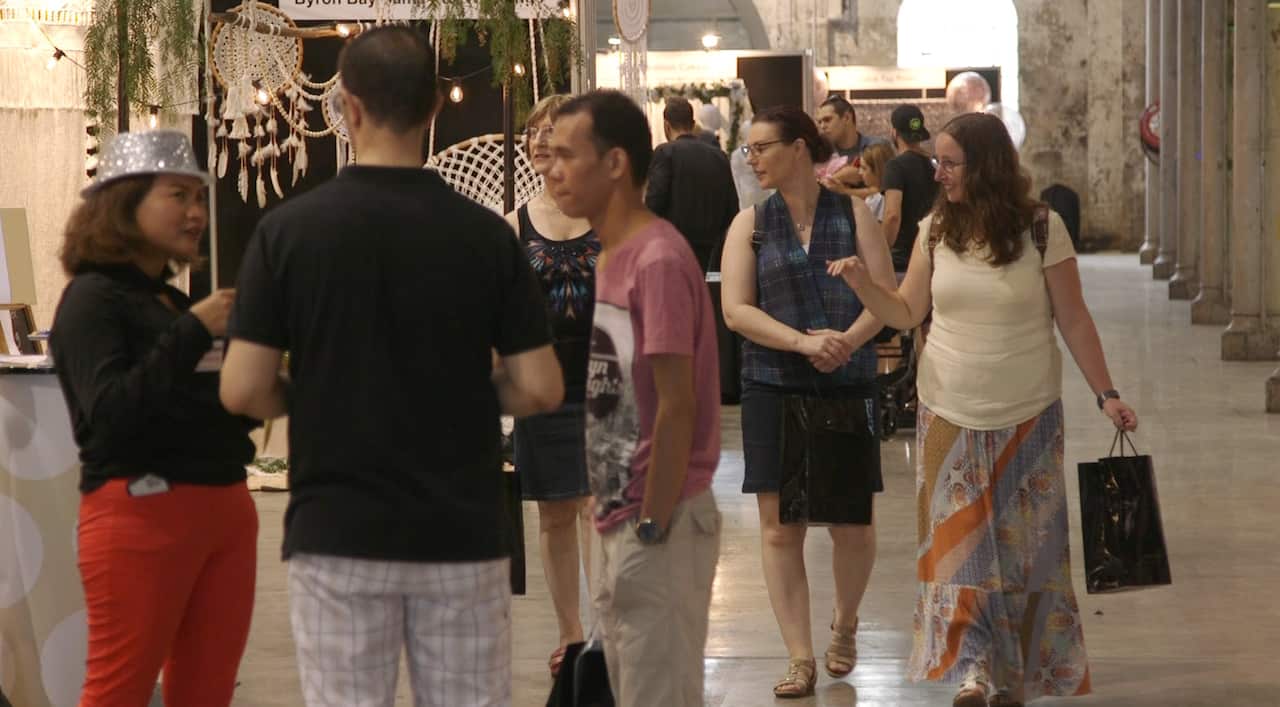  Attendees at the Ever After expo.