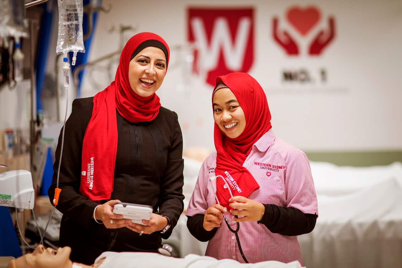 Australian first: Western Sydney University has released a branded hijab for nursing and midwifery students.