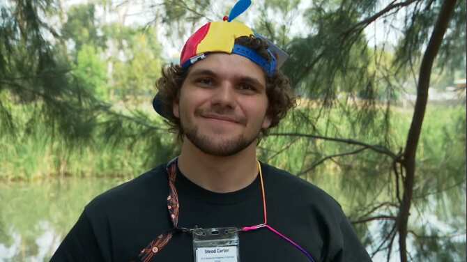 Steed Carter has just finished year 11 and is hoping to pursue further studies in psychology in future.