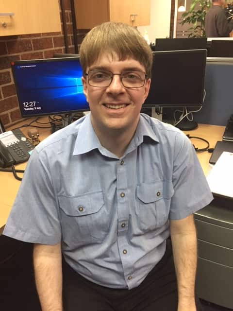 Steven Last manages Charcot-Marie-Tooth disability to work full-time in IT at Nova Employment.