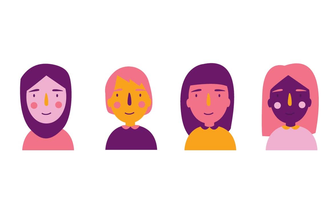 Some of the stickers to be used on social media (SBS)