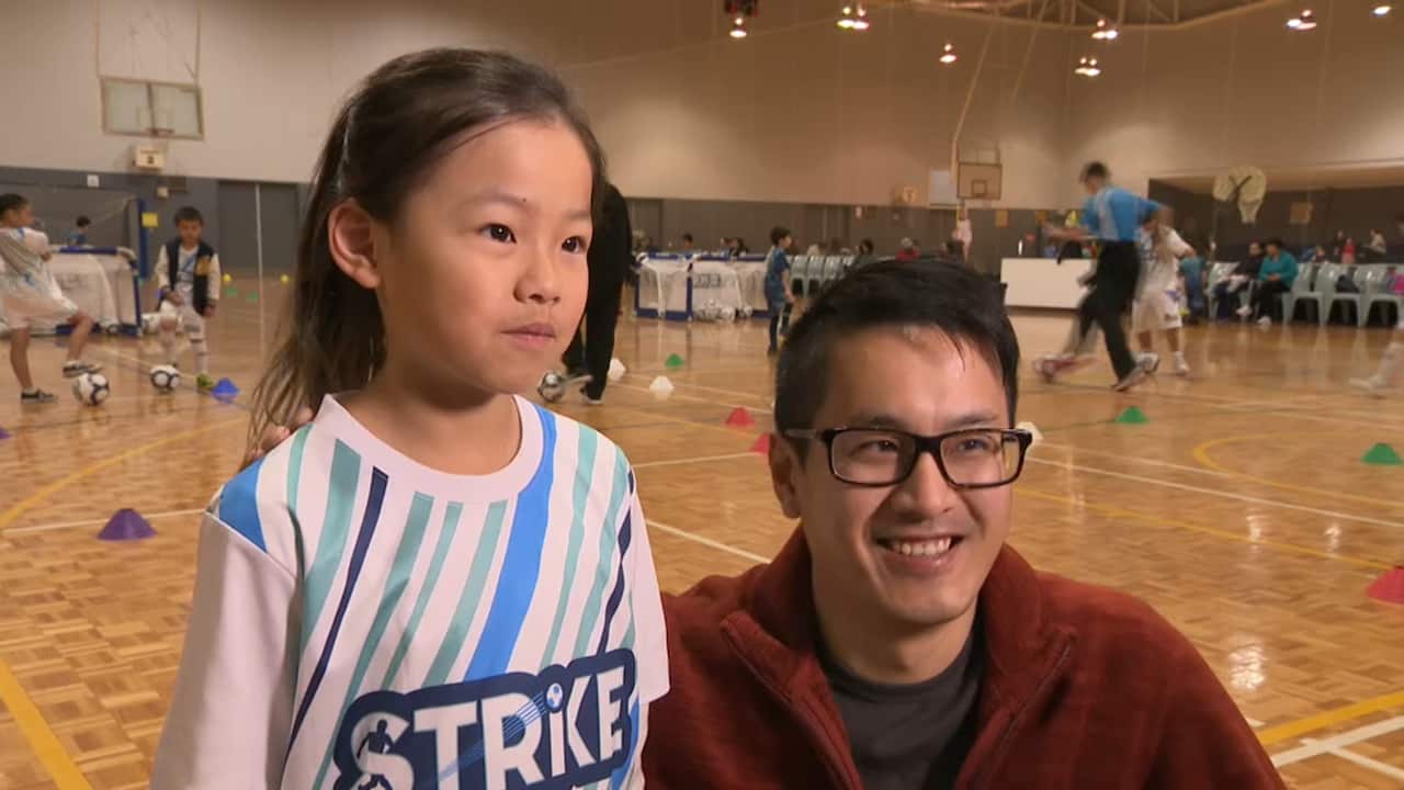 Angela Lee and her father Matthew