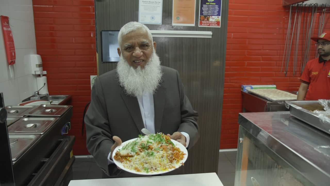 Muhammad Javed owns and runs Student Biryani in Auburn, Sydney.