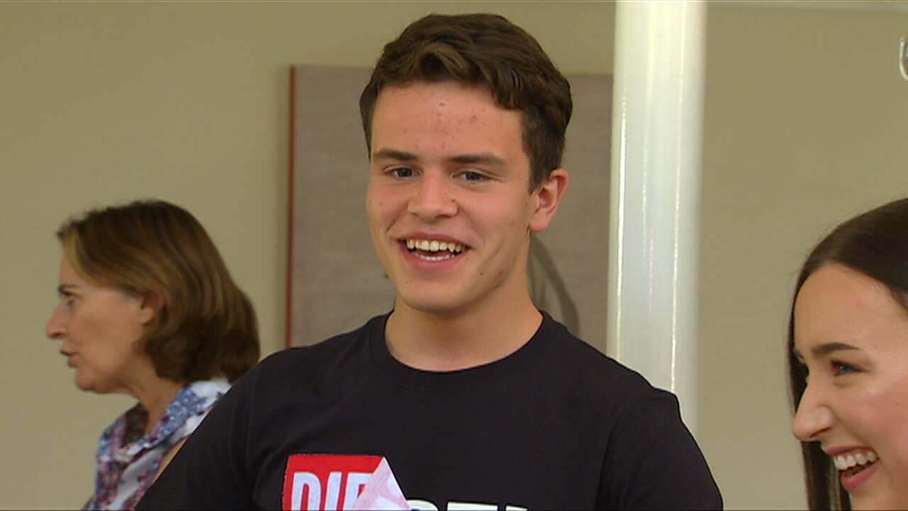 "It was definitely very tough, a lot of sleepless nights": IB student Ben Schneider.