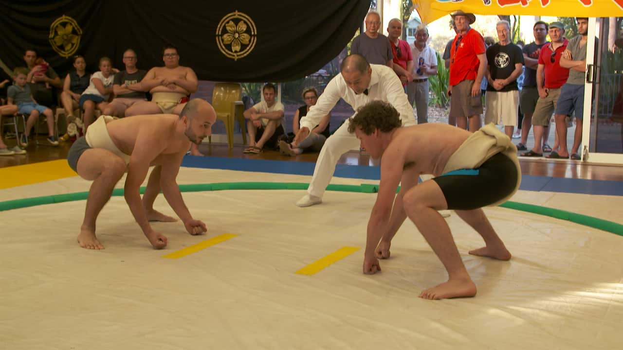 Sumo wrestling 