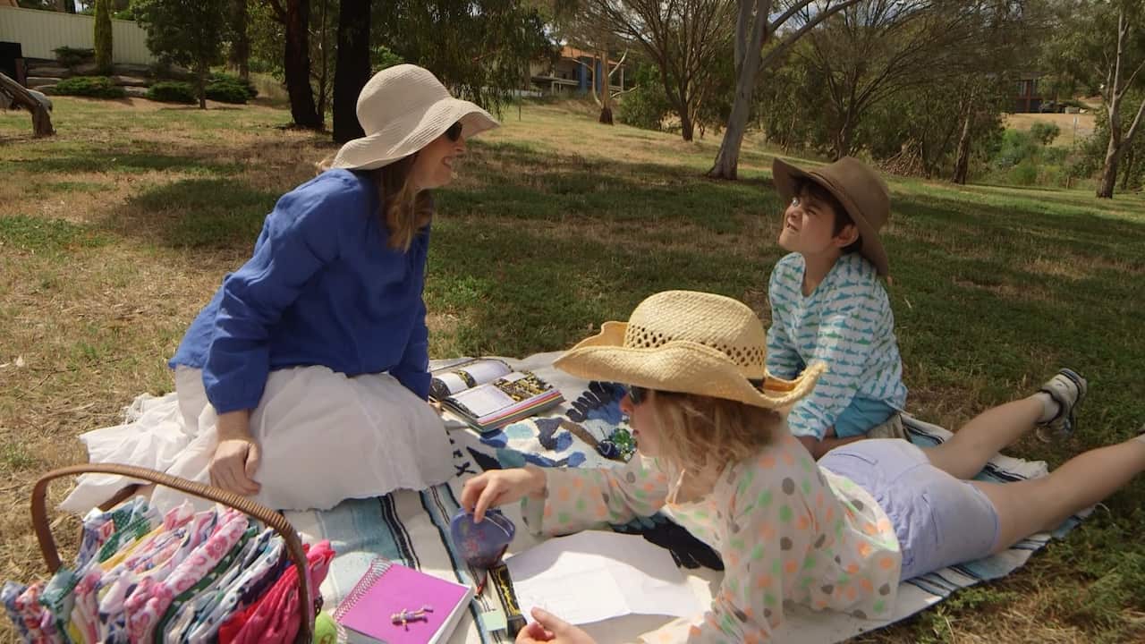 Michelle Cox started the sun-safe clothing brand for her children.
