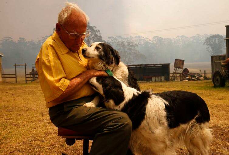 Animals can affect people’s decision to stay or go.