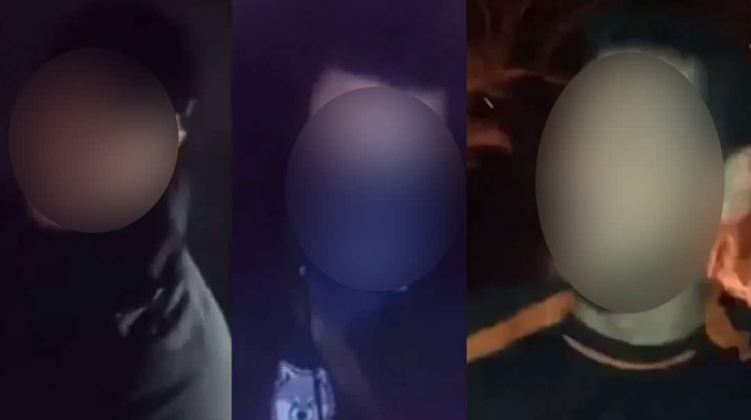 An image grab from the footage that was forwarded to Bankstown officers.