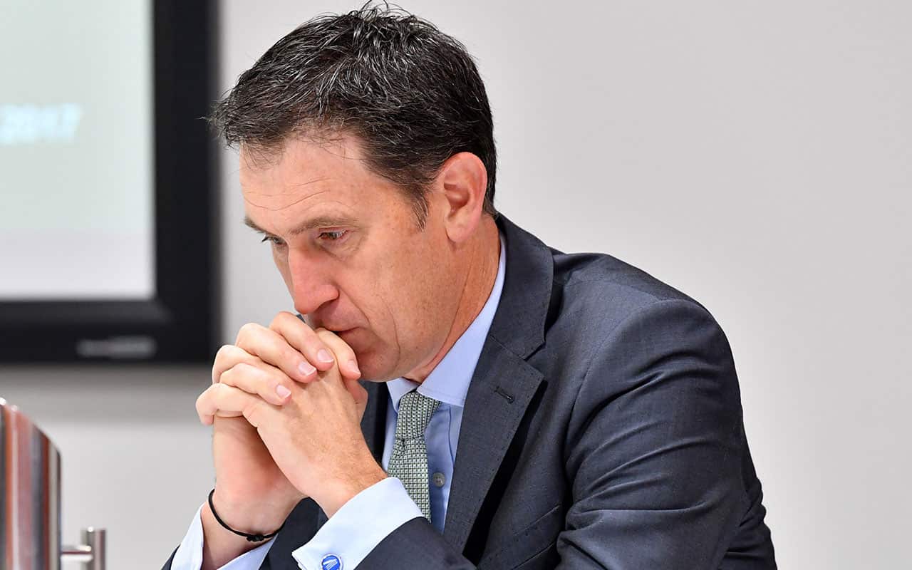 Cricket Australia CEO James Sutherland
