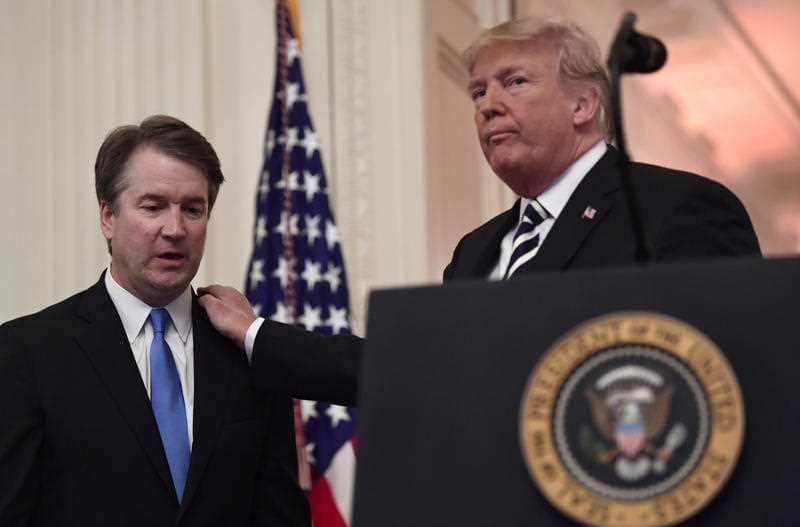 President Trump has praised his US Supreme Court pick.