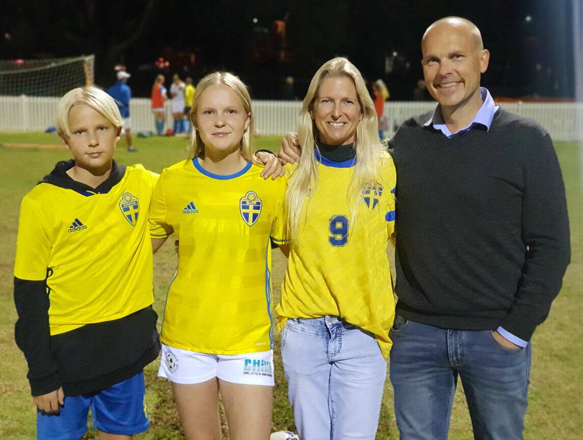 Sweden World Cup fans