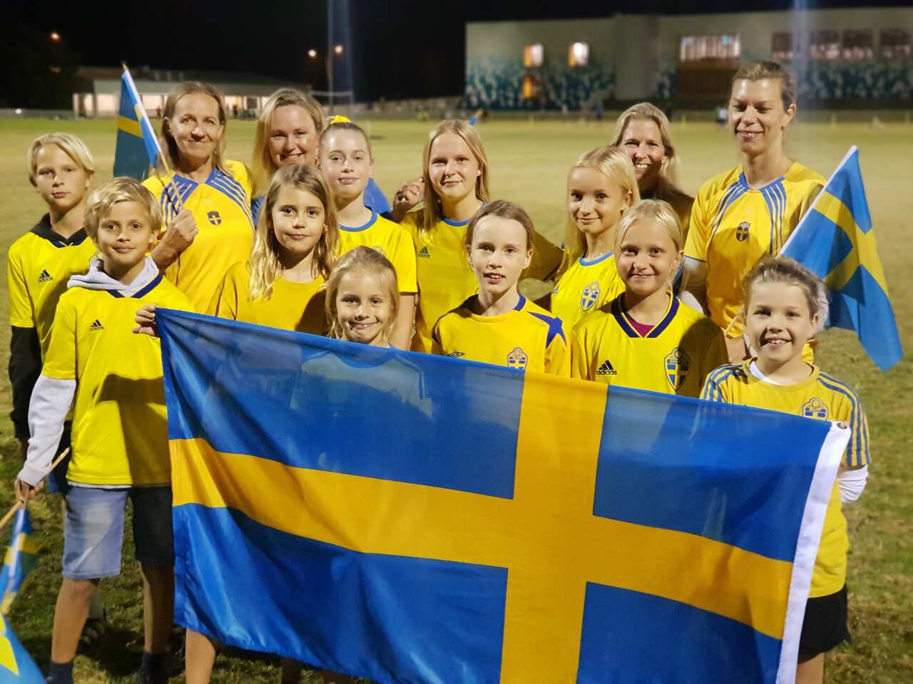 Sweden World Cup fans