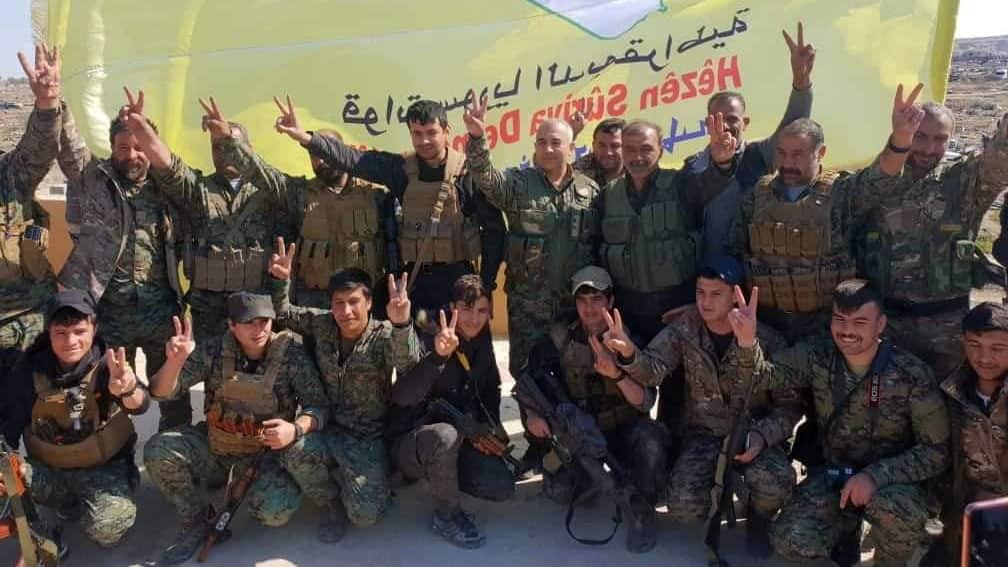 The Kurdish-led, US-backed SDF forces declared victory over the jihadist militia IS in eastern Syria. 