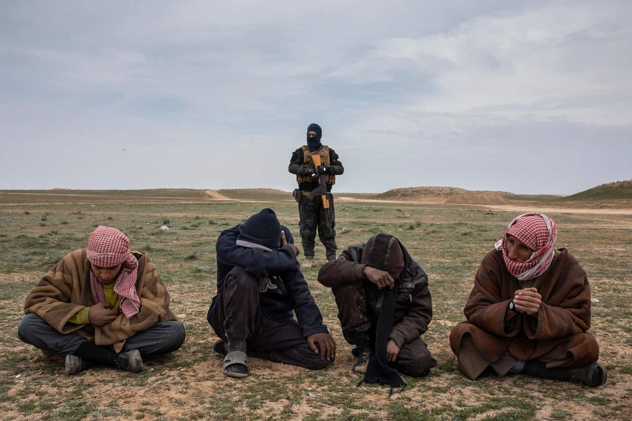 An Australian man has been reportedly captured by Kurdish-led forces in Syria.