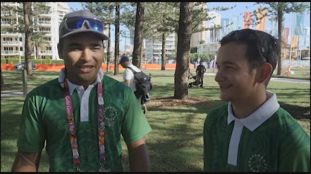 Lawn bowlers Aidan Zittersteijn and Taiki Paniani have won bronze.