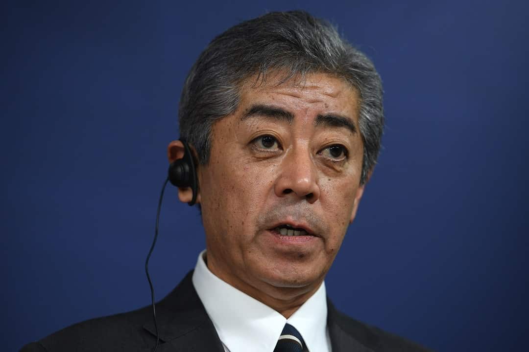 Japanese Defence Minister Takeshi says the search for the missing US marines continues.