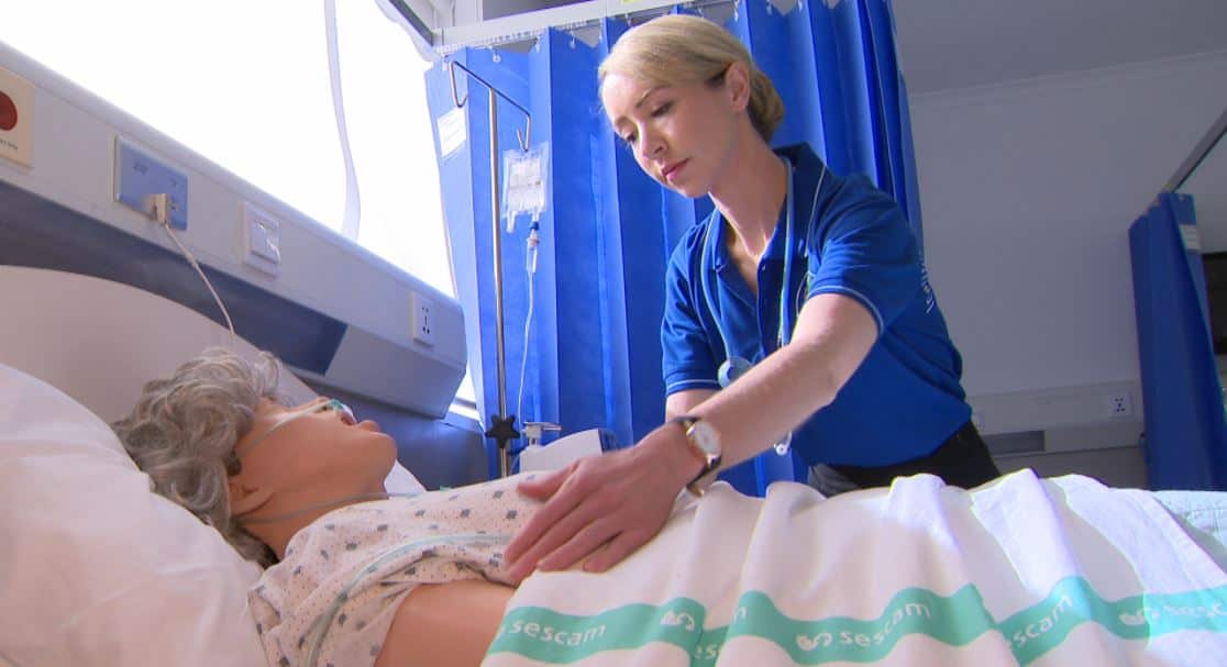 Tanith is now training in aged care.