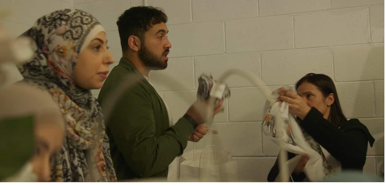 Houchar says it is tough for women who wear the hijab in Australia.