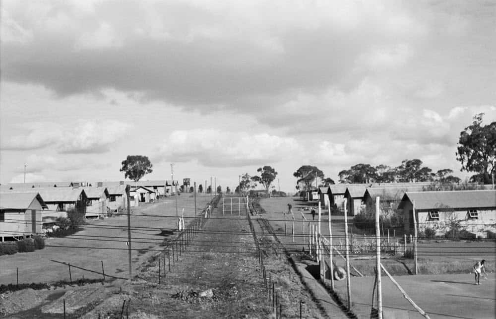 Tatura civilian internment camp (Photo courtesy of the Australian War Memorial)