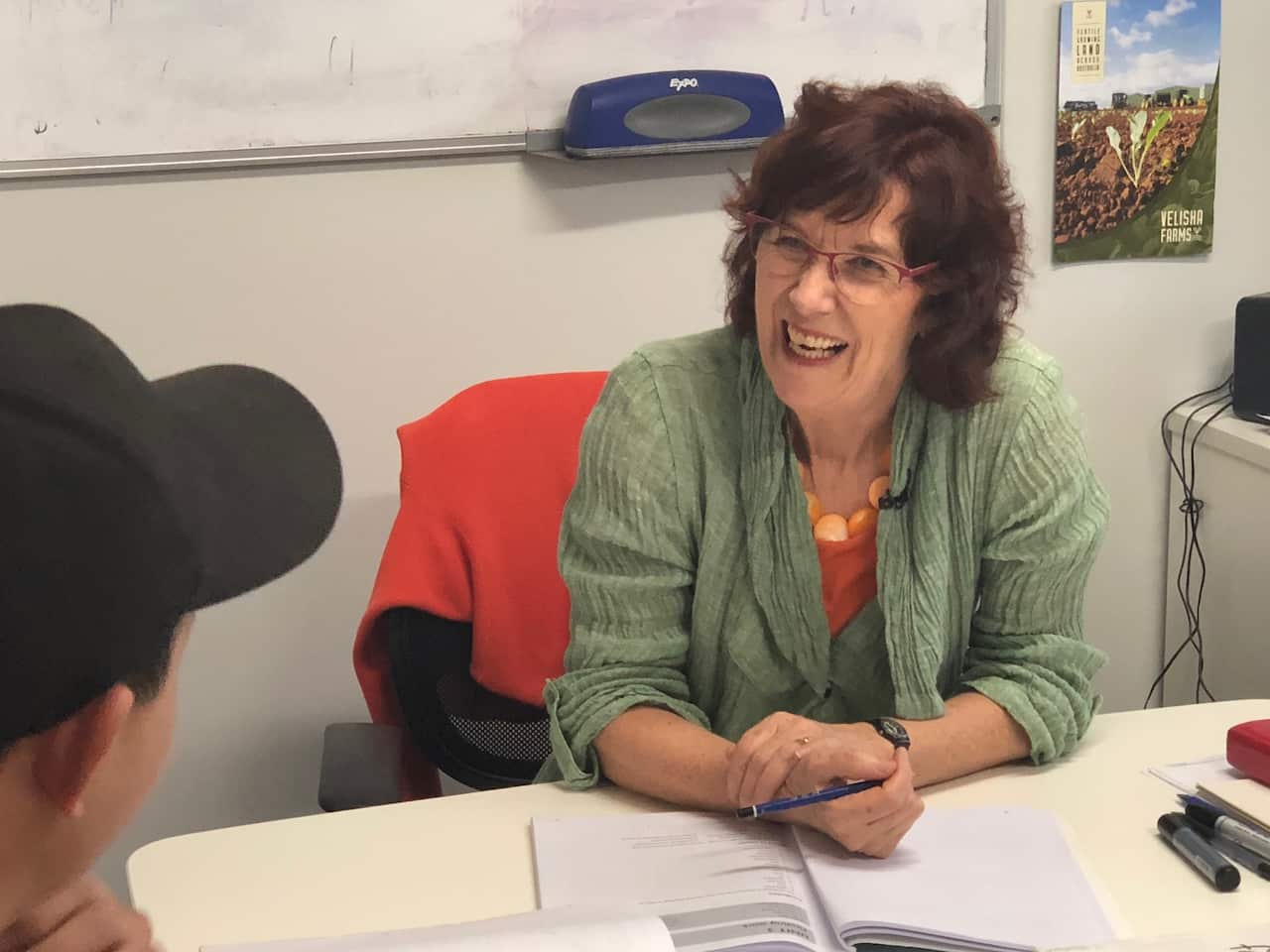 Tutor Meryl Johnson from Speak Better English