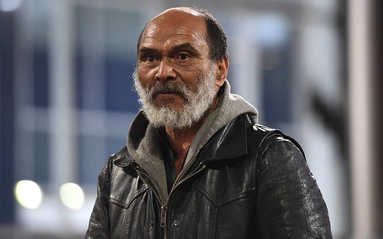 Lanz Priestley known as the Mayor of Tent City Martin Place in Sydney's Central Business District, Monday, August 7, 2017.