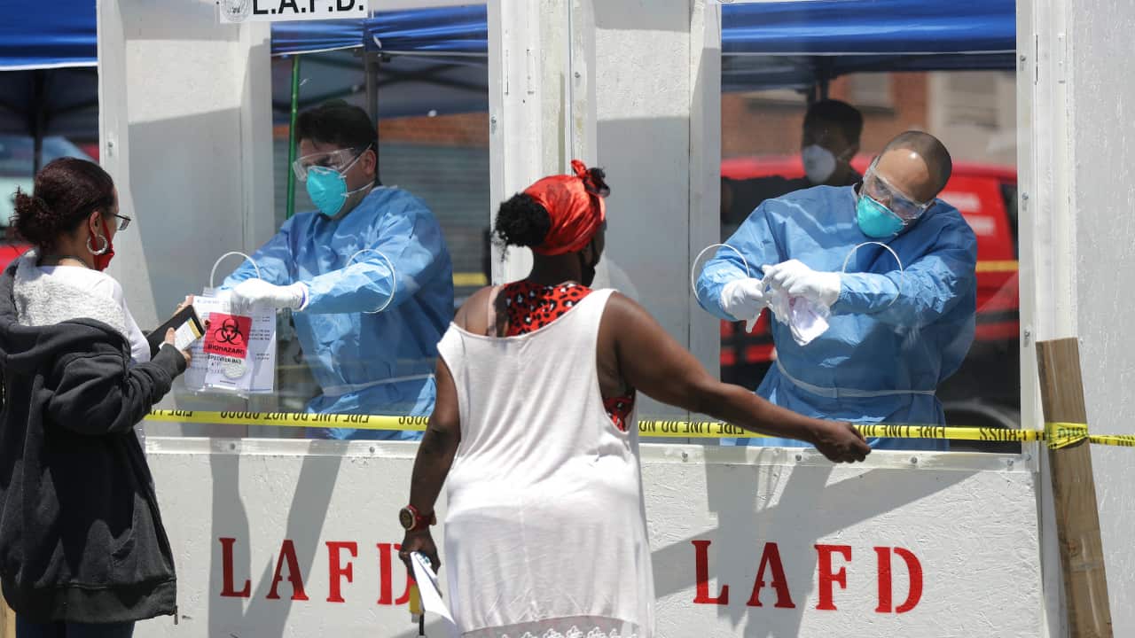 The United States has ramped up testing as authorities prepare for a second wave of infections. 