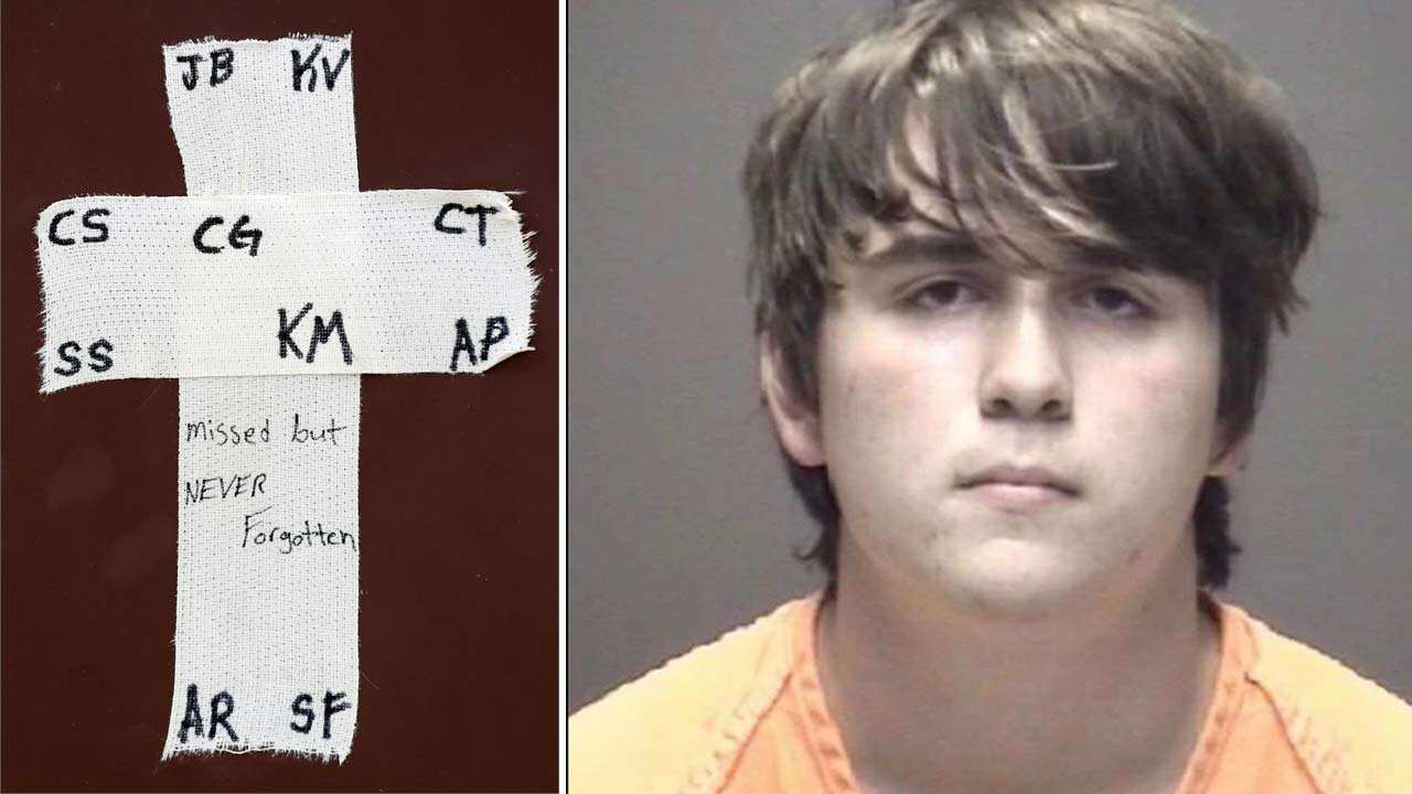 The alleged Texas school shooter, Dimitrios Pagourtzis, 17, exchanged "a lot of firepower".