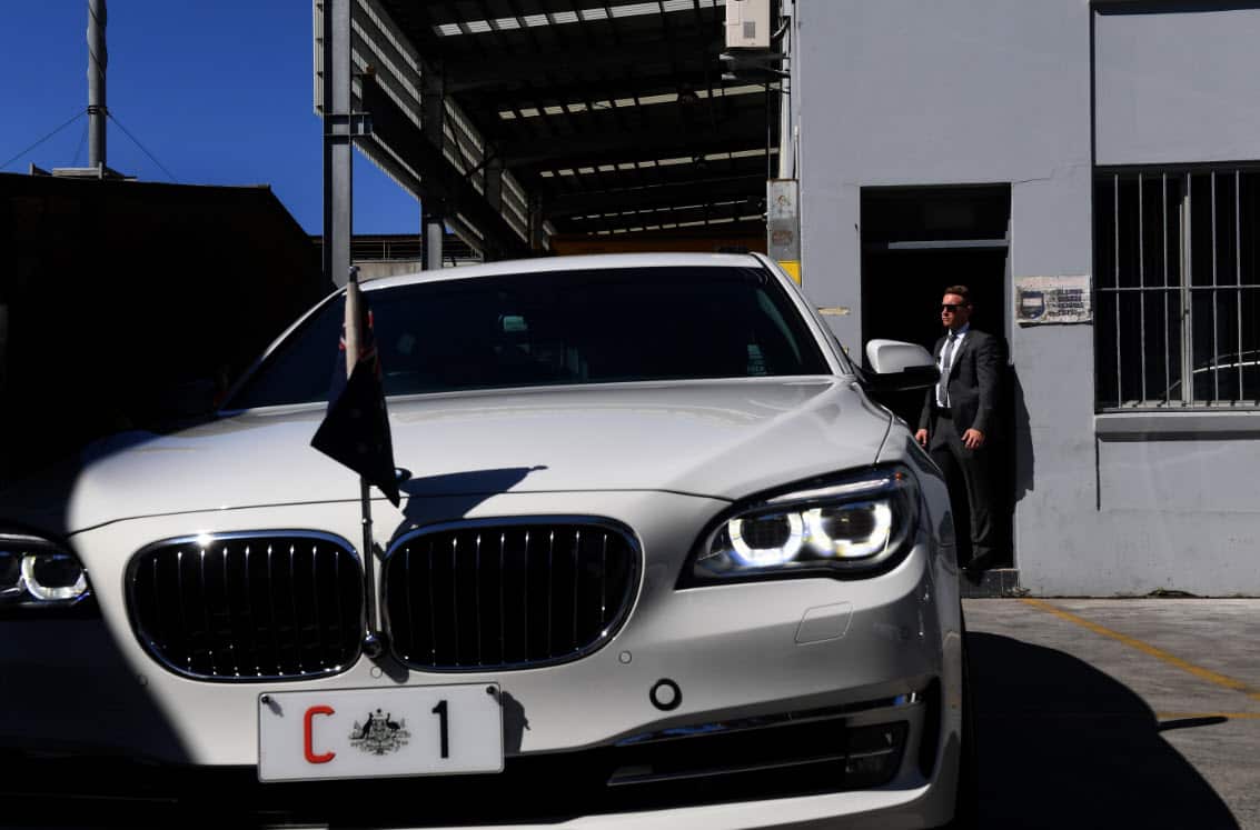 The Australian Prime Minister's car 2018 (AAP)