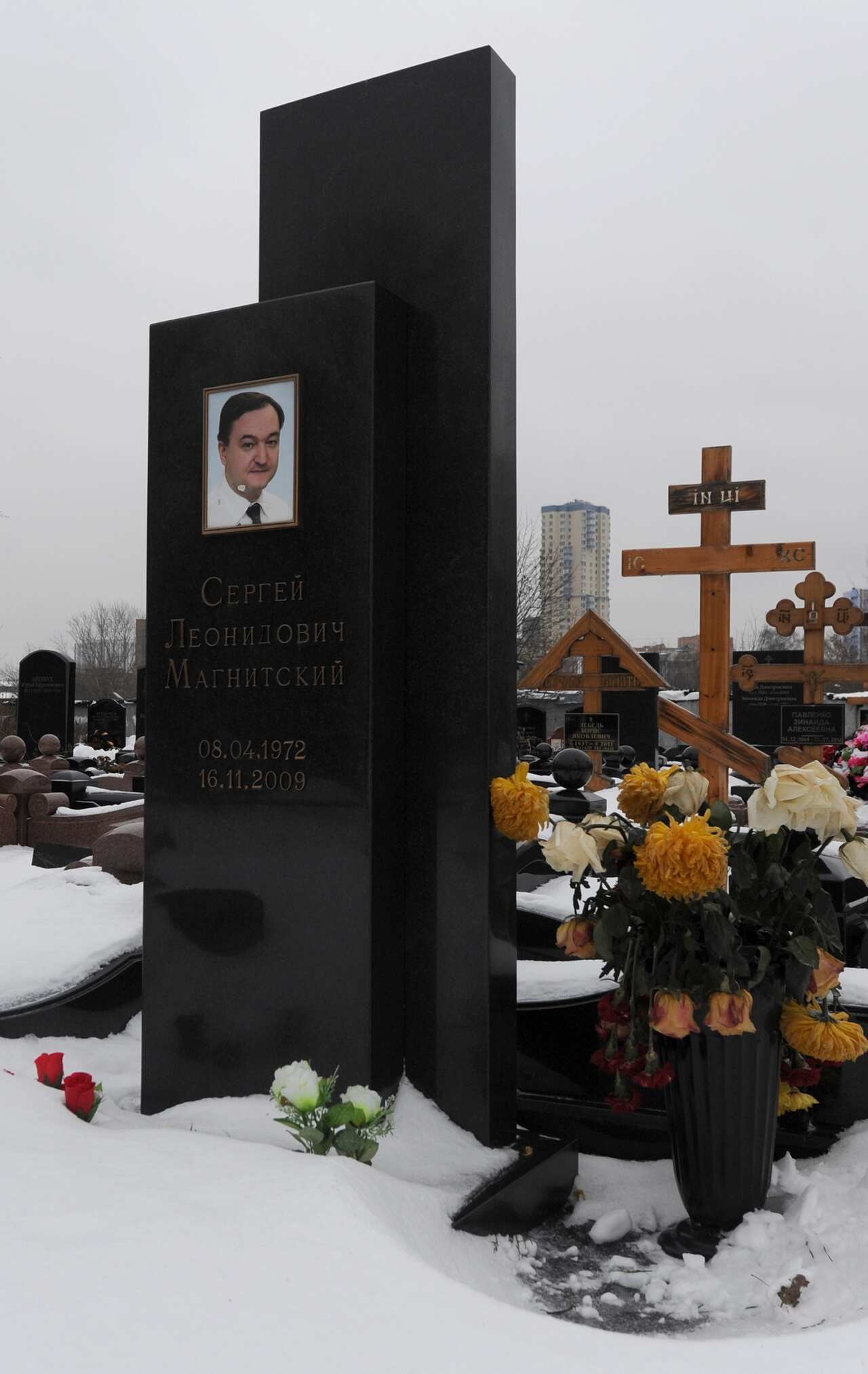 Sergei Magnitsky grave