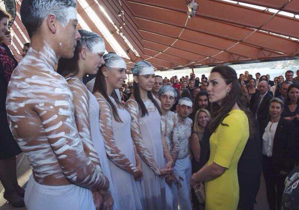 Tainga performed for the British royal family in 2014. 