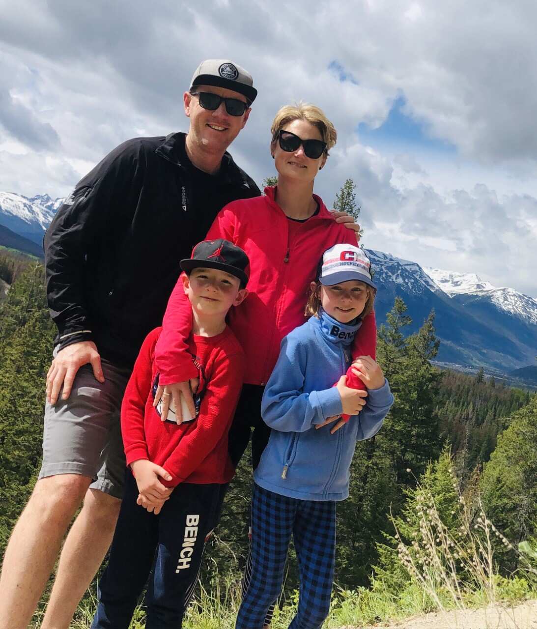 Simon Carlin says the struggle to come home has taken a massive financial hit on his family. 